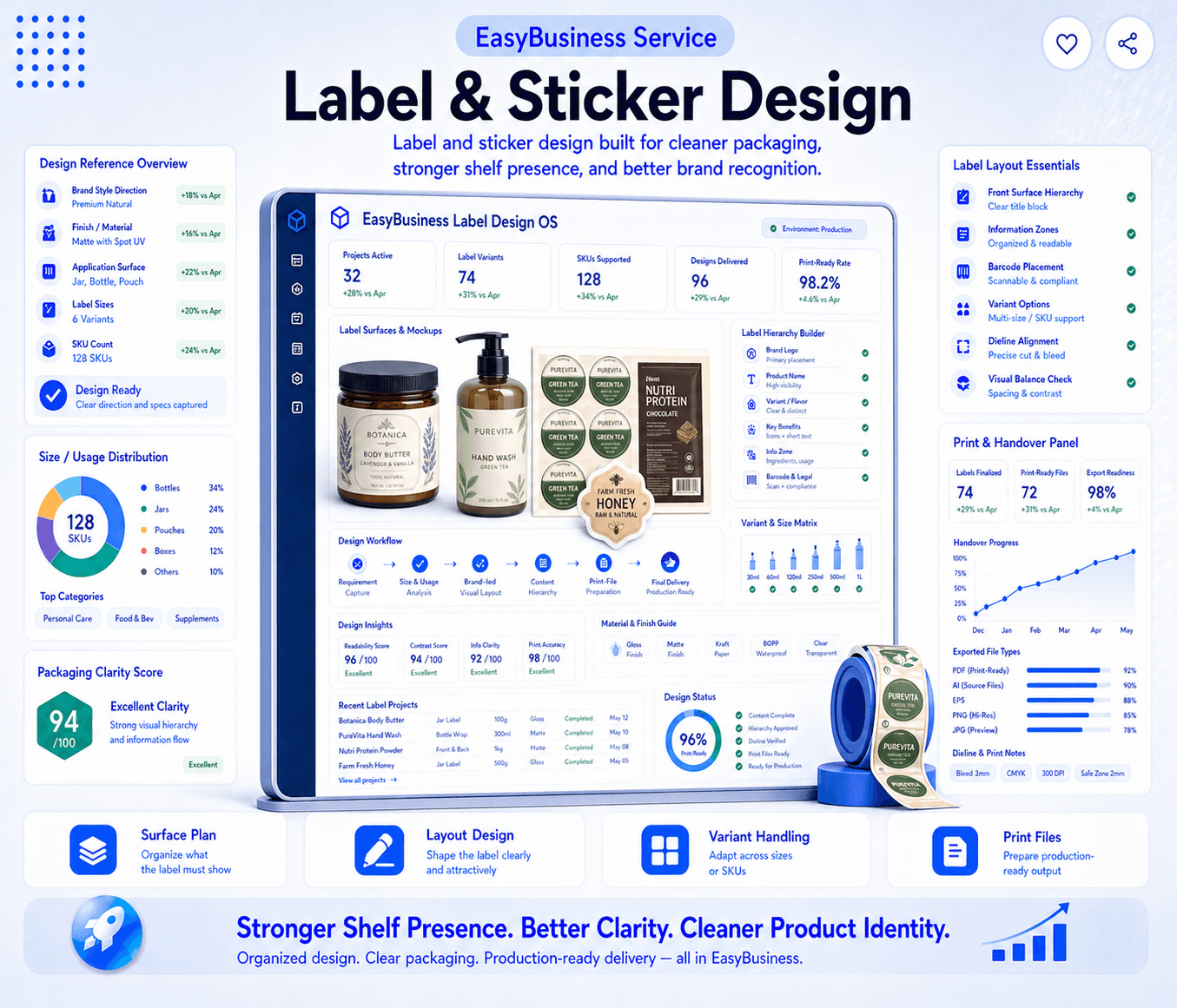 Label & Sticker Design
