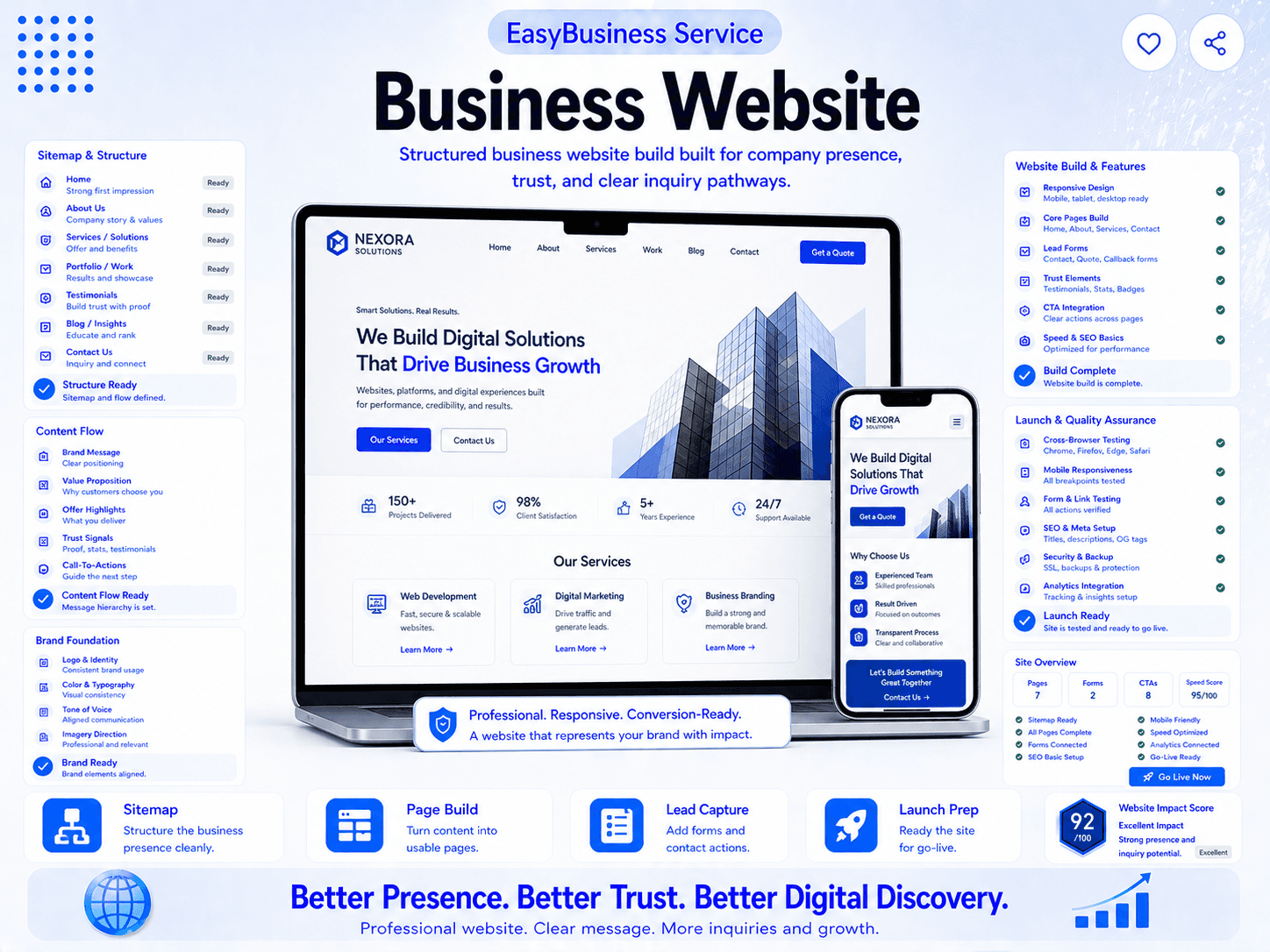 Professional Service Website